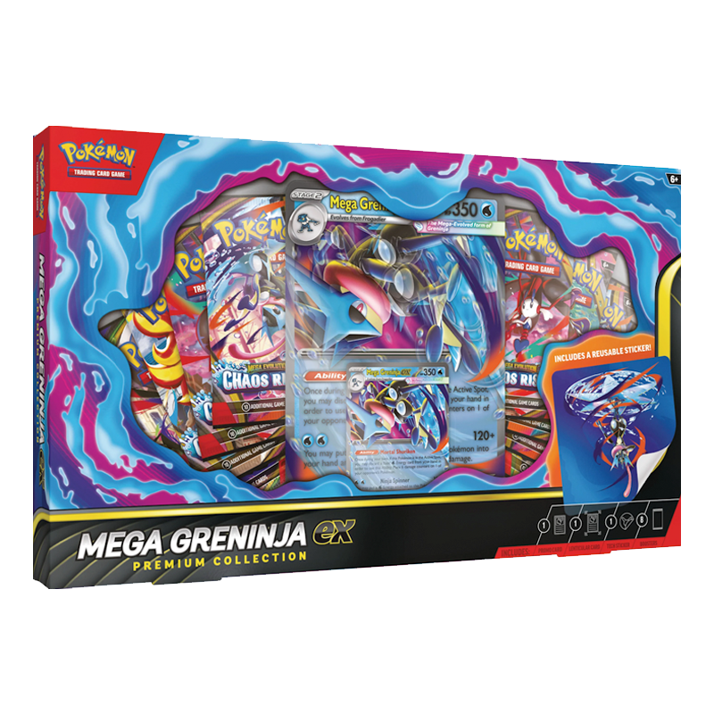 Pokémon: Mega Greninja Ex Premium Collection