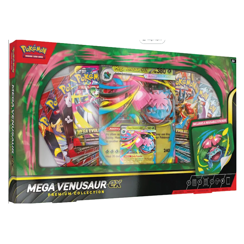Pokémon: Mega Venusaur ex Premium Box