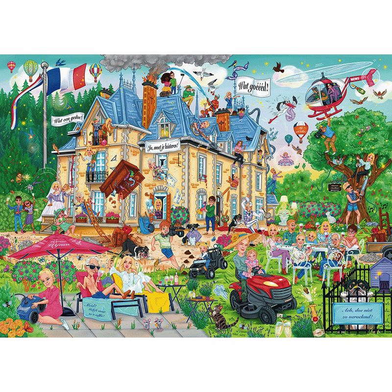 De Meilandjes Chateau op stelten puzzel