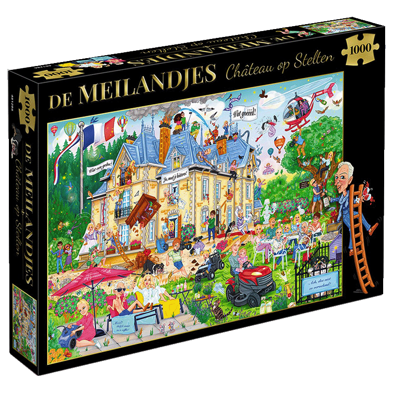 De Meilandjes Chateau op stelten puzzel