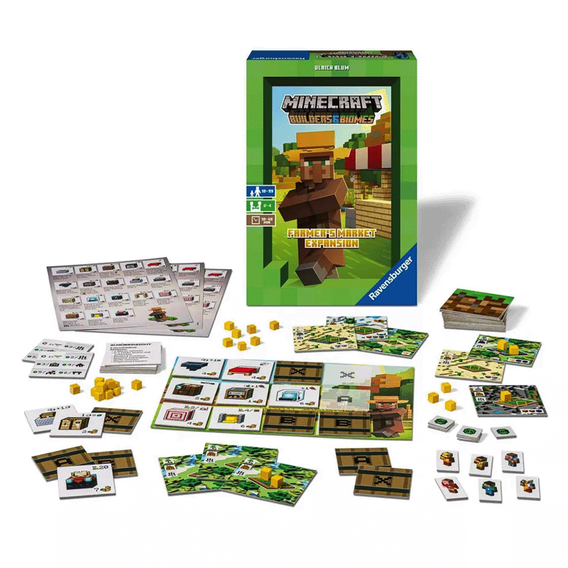 Minecraft - Builders & Biomes: Farmers market uitbreiding