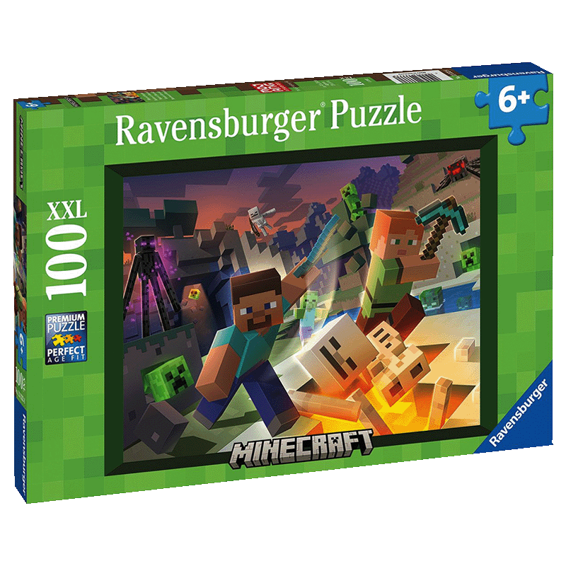 Minecraft Monster puzzel