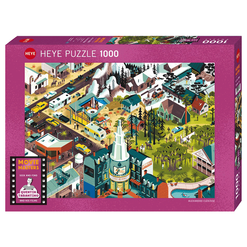 Movie Masters puzzel: Quentin Tarantino