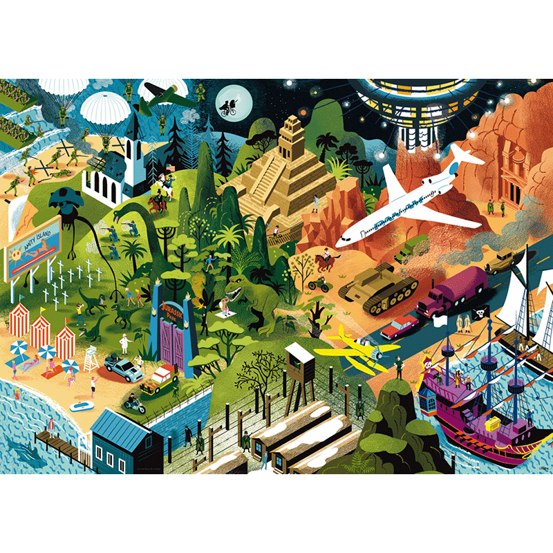 Movie Masters puzzel: Steven Spielberg