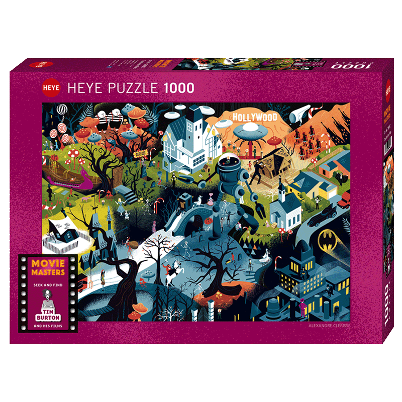Movie Masters puzzel: Tim Burton