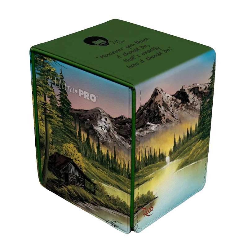 MtG: Bob Ross Mountain Retreat - Deck Box Ultra Pro Alcove Flip