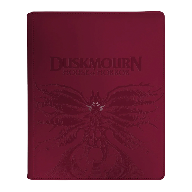 MtG: Duskmourn - Ultra Pro 9-Pocket Premium Zippered PRO-Binder