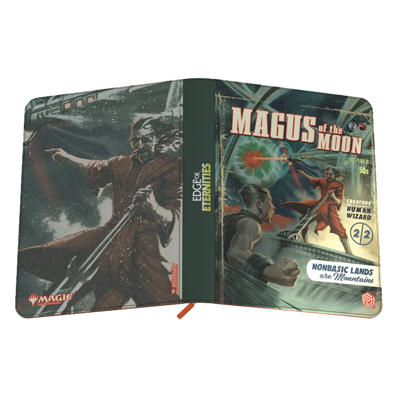 MtG: Edge of Eternities - 18-Pocket Xenoskin Zipfolio Binder