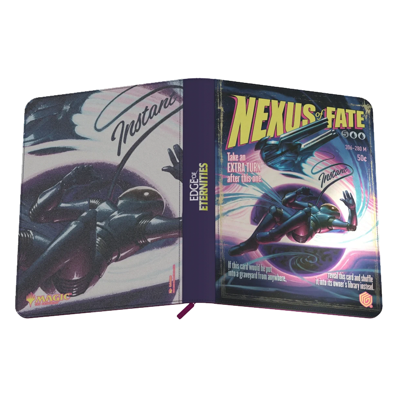 MtG: Edge of Eternities - 18-Pocket Xenoskin Zipfolio Binder