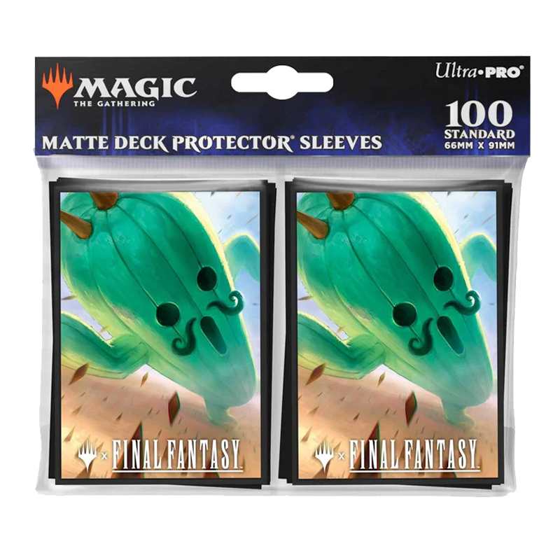 MtG: Final Fantasy Jumbo Cactuar - Ultra Pro Matte Art Sleeves