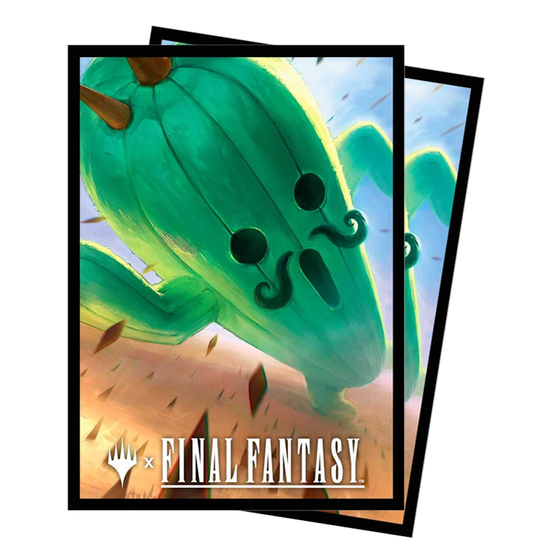 MtG: Final Fantasy Jumbo Cactuar - Ultra Pro Matte Art Sleeves
