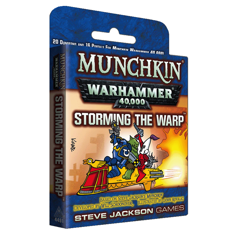 Munchkin: Warhammer 40,000 - Storming the Warp (uitbreiding, ENG)