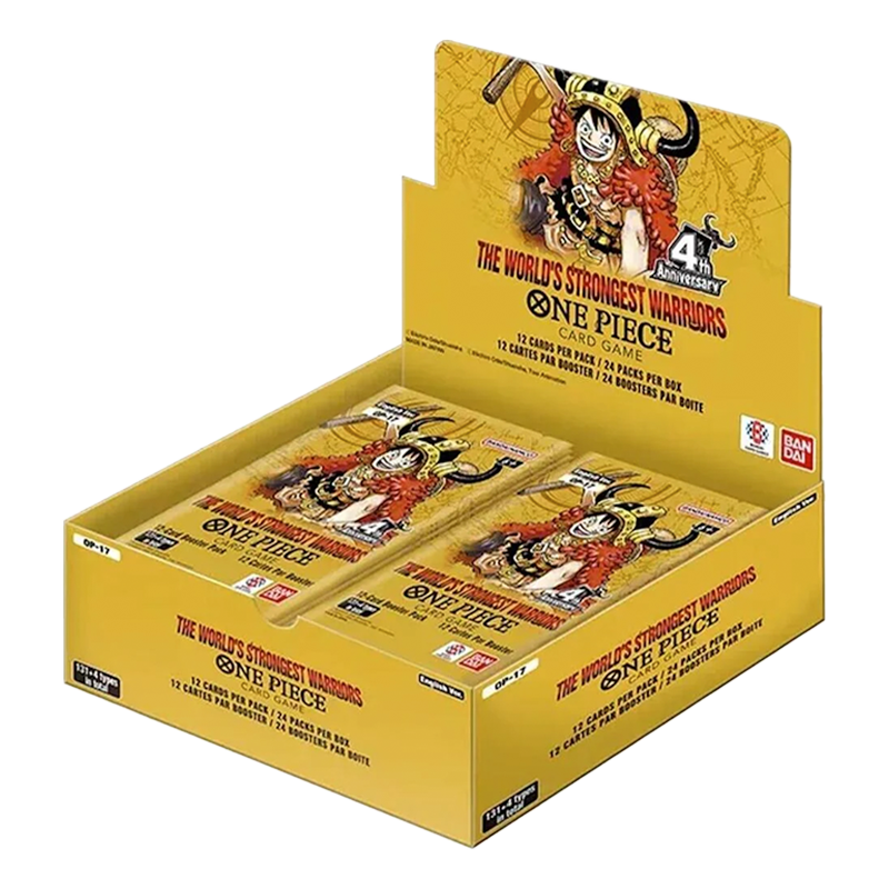 One Piece Card Game: OP-17 The World's Strongest Warriors - Booster Box