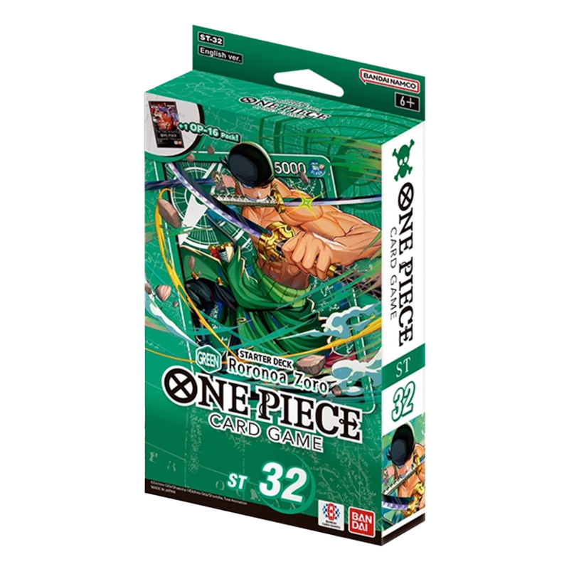 One Piece Card Game: ST-32 Starter Deck - Roronoa Zoro
