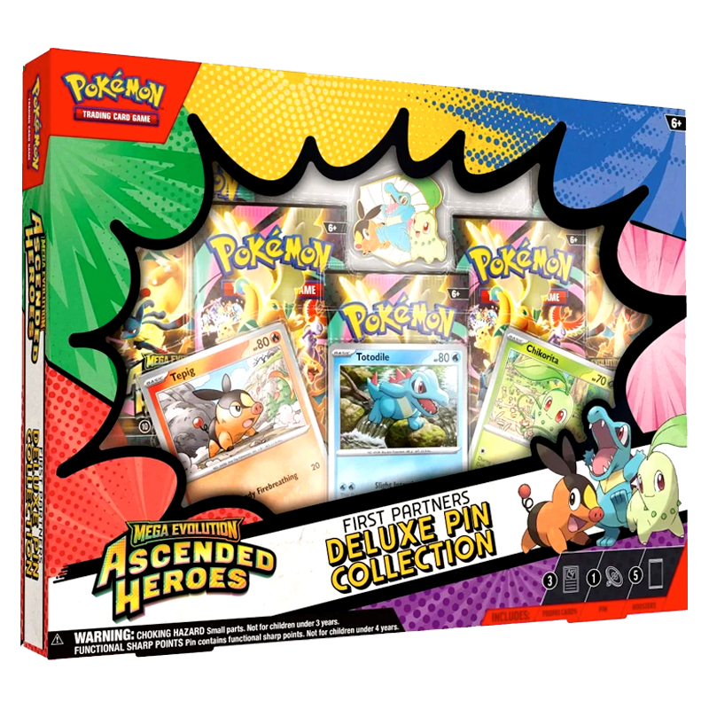 Pokémon: Ascended Heroes Deluxe Pin Collection