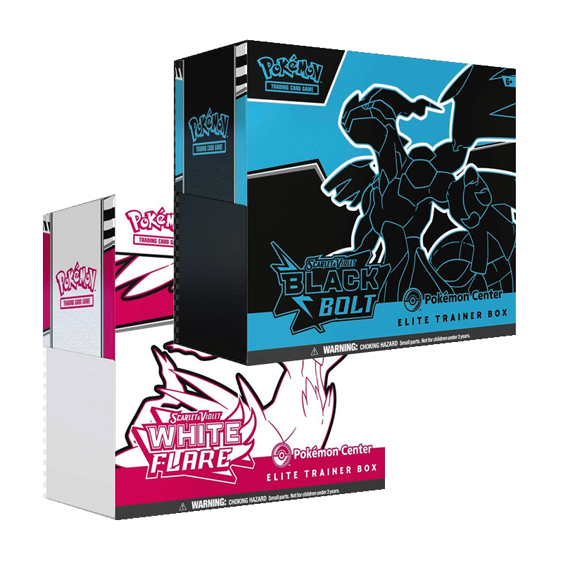 Pokémon: White Flare & Black Bolt - Elite Trainer Box Bundle