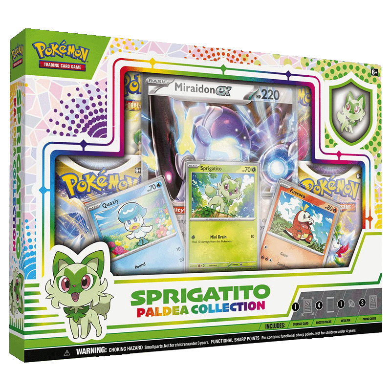 Pokémon: Paldea collection box met pin