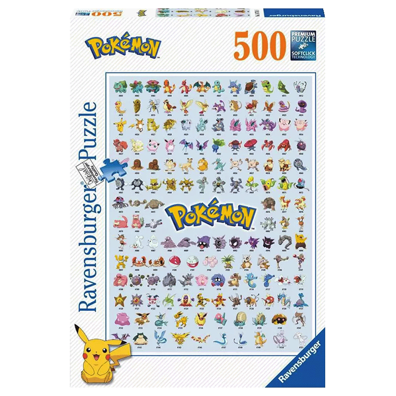 Pokémon: 1ste generatie puzzel