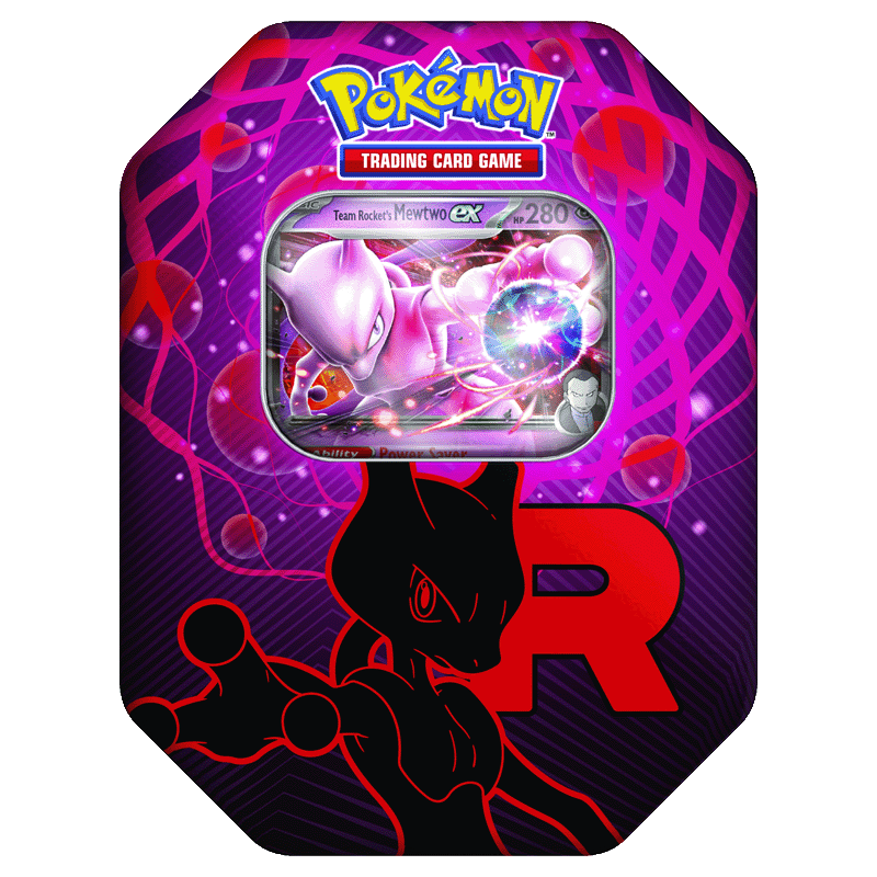 Pokémon: Team Rocket Q3 Ex Tin (verschillende varianten)