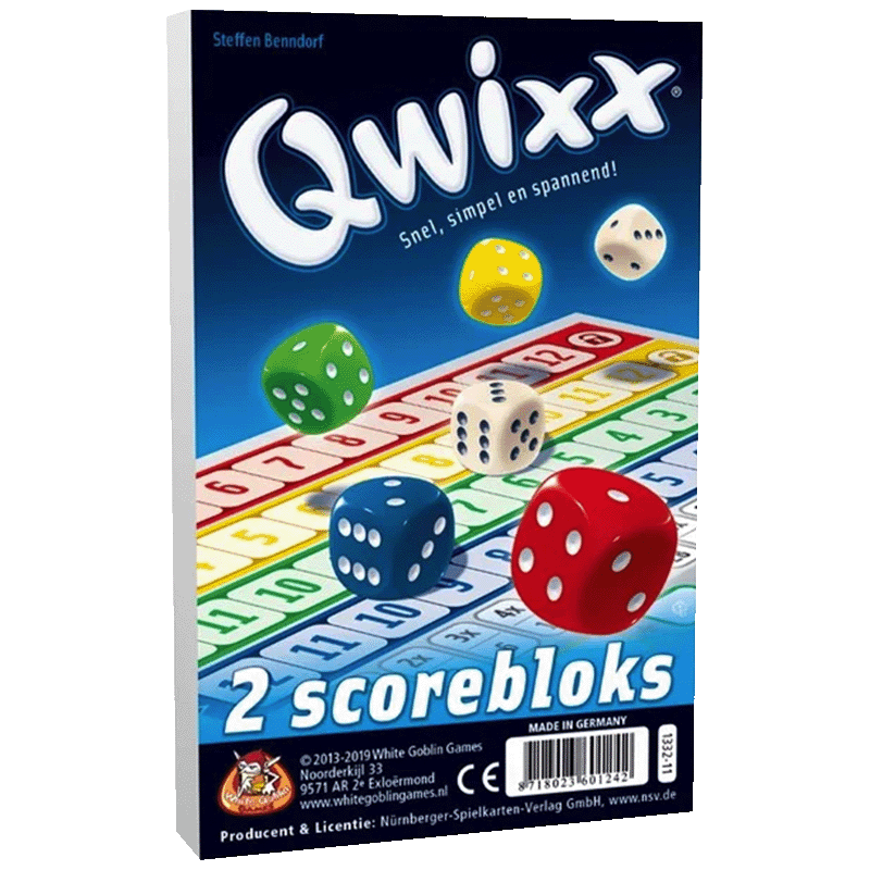 Qwixx Bloks (extra scoreblokken)