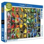 Regenboog vogels puzzel