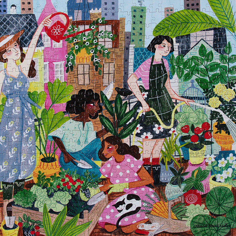 Rooftop Garden puzzel