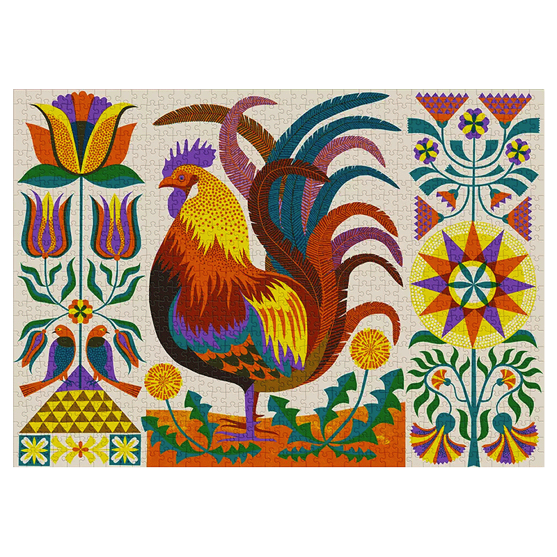 Rooster puzzel