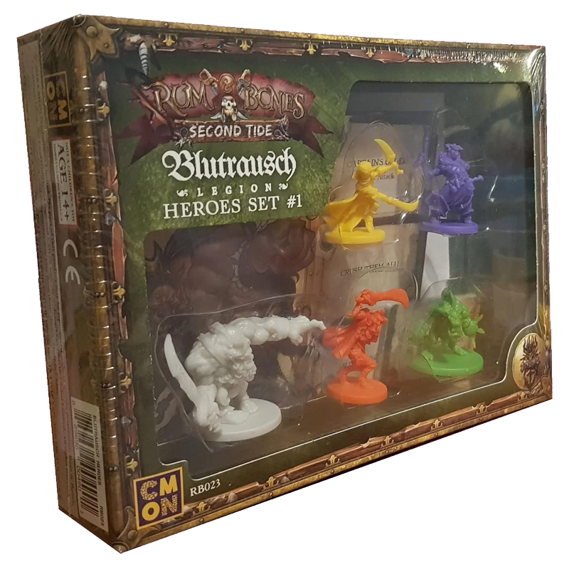 Rum and Bones Second Tide Blutrausch Heroes Set #1