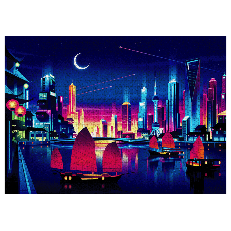 Skyline puzzel