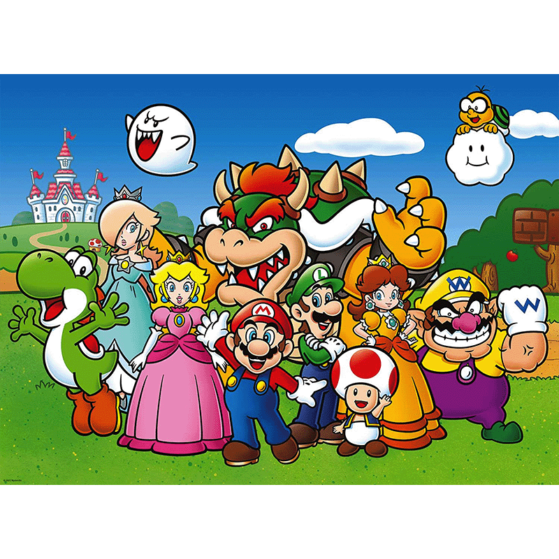 Super Mario Fun puzzel
