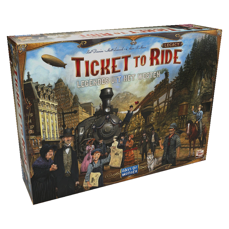 Ticket to Ride Legacy: Legendes uit het Westen