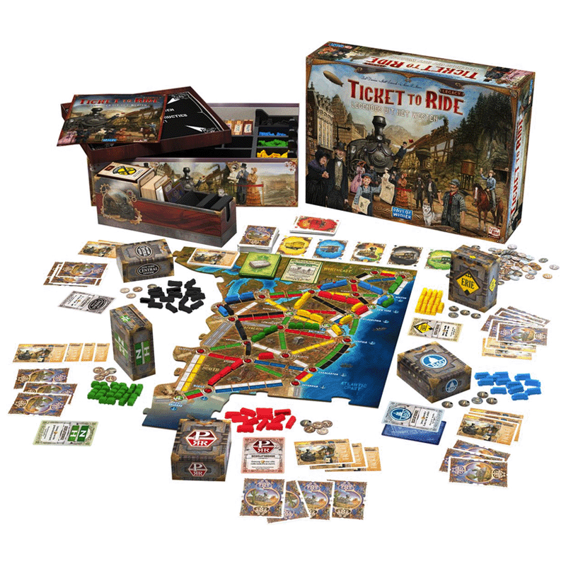 Ticket to Ride Legacy: Legendes uit het Westen