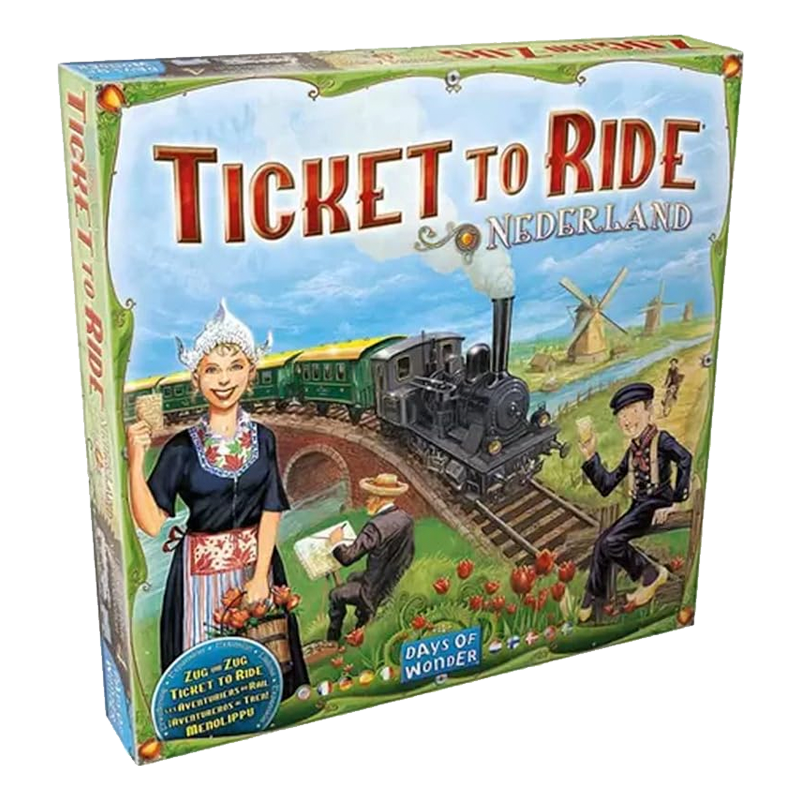 Ticket to Ride: Nederland (uitbreiding, ENG)
