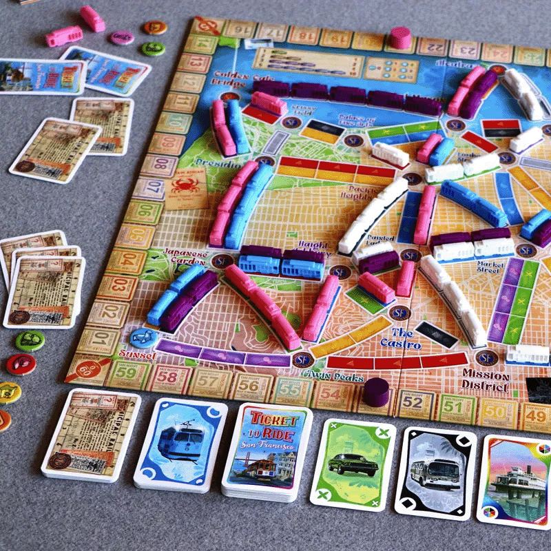 Ticket to Ride: San Francisco