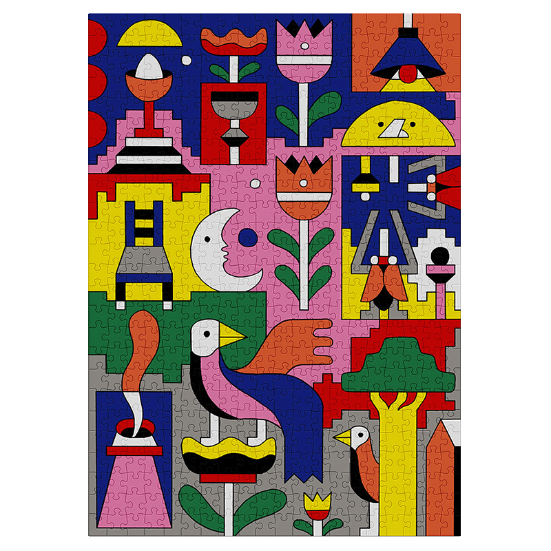 Triptych puzzel box set