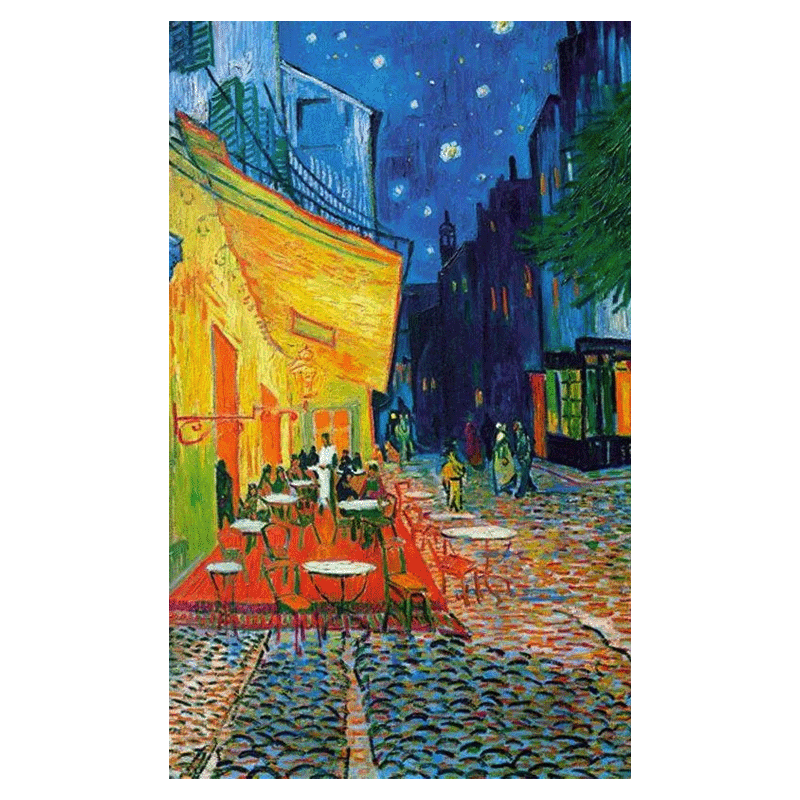 Van Gogh Caféterras bij nacht puzzel