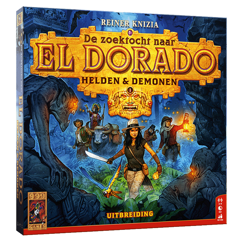 De zoektocht naar El Dorado: Helden & Demonen (uitbreiding)